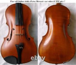 Fine Old Italian Violin Messori Vidéo Antique Rare Master 101