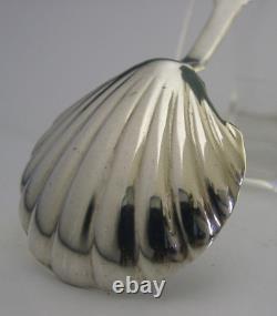 Georgian Sterling Argent Fiddle Thread Pattern Caddy Spoon 1815 Antique