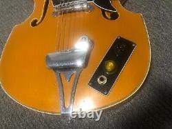 Guitare-violon Vintage Telestar des années 1960 (Kawai/Teisco)