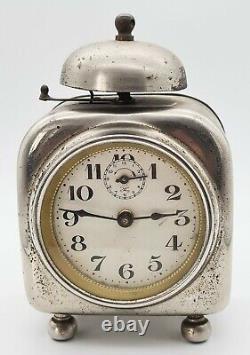 Horloge D'alarme Antique Chime Pendulum Montre Bell Ringer 1 Bell