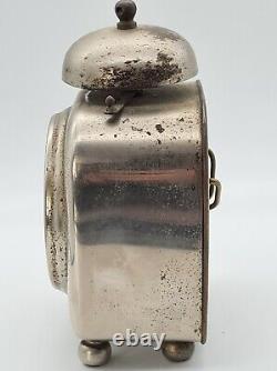 Horloge D'alarme Antique Chime Pendulum Montre Bell Ringer 1 Bell