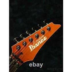 Ibanez Pj. Custom Rg1880 -vv Vintage Violon Orange Flame Floyd Rose Guitare