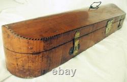 Livraison Gratuite Old Wooden Allemand Violon Case Antique Rare? 3