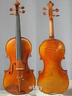 Maître violoniste Strad fait main violon 4/4 tonalité forte concert geige violon