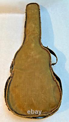 Mallette/Sac de transport pour violon antique de la Première Guerre mondiale - Extrêmement rare et vintage