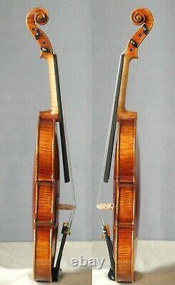 Master Handbuilt Violon 4/4 Violon Antique Vernis Concert Violon Ton Moelleux