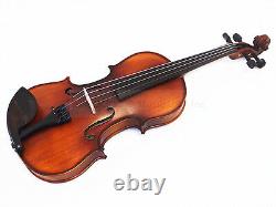 Nouveau Étudiant 4/4 Antique Violon+bow+820gls Case+rosin+extra String Set