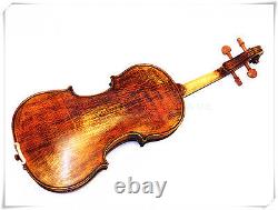 Nouveau violon 550AQ 4/4 de style antique avec colophane, étui, archet et jeu de cordes gratuits