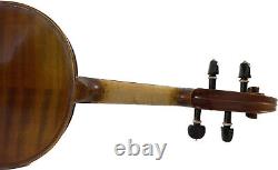 Nouveau violon à vernis à l'huile de style antique 4/4 avec colophane, étui, archet et jeu de cordes gratuits-2303