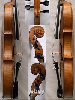 Old 19th C Master Violin C. F. Mueller 1870 -vidéo- Antique 957