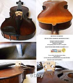 Old Allemand 19th Century Violin Vidéo Antique Master? 290