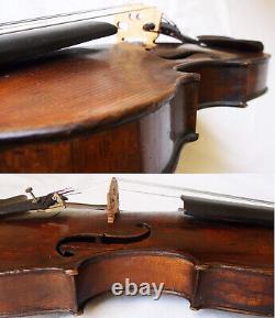 Old Allemand 19th Century Violin Vidéo Antique Master? 290