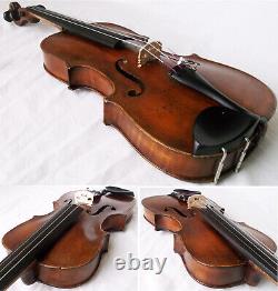 Old Allemand Hopf Violin Early 1800 - Vidéo Antique Master? Rare? 251