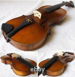 Old Allemand Hopf Violin Early 1800 - Vidéo Antique Master? Rare? 313