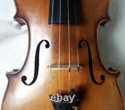 Old Allemand Master Violin Carl August Schuster Video- Antique 331