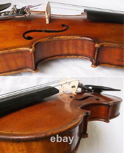 Old Allemand Master Violin Josef Tiefenbrunner 1883 Vidéo Antique 319