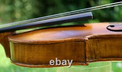 Old Antique Allemagne 19ème Siècle Violin -listen À La Vidéo! Modèle Stainer