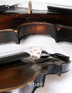Old German 19th C Hopf Violin Video Antique Master Rare 062