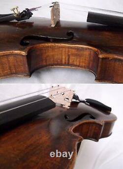 Old German 19th C Master Violin Klotz Kloz Video Antique 023