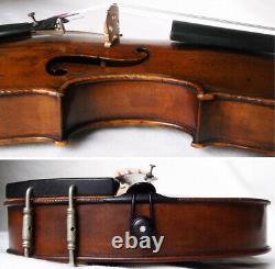 Old German 19th Century Violin Vidéo Antique Violino 232