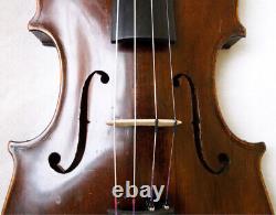 Old German 19th Ctry Hopf Violin Vidéo Maître Antique? Rare? 468