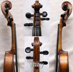 Old German 19th Ctry Hopf Violin Vidéo Maître Antique? Rare? 802