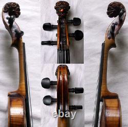 Old German Lionhead Violin J. Haslwanter 1872 Vidéo Antique 508