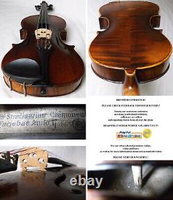 Old German Stradiuarius Violin 1920 /30 Vidéo Antique Rare 310