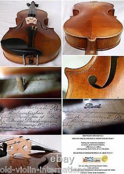 Old German Violin Ernst Heinrich Roth 1940 Vidéo Antique 868
