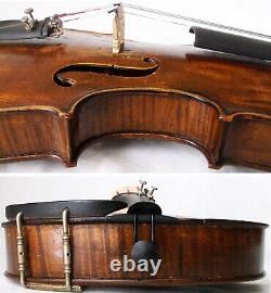 Old Hopf Allemand Violin Early 1900 -video Antique Master? Rare? 161