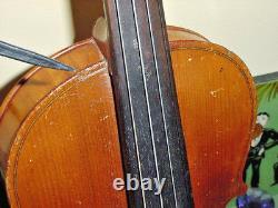 Old Vintage Violin Stradivarius Fin 19ème Début 20ème