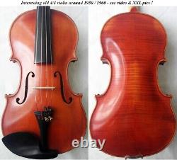 PROMOTION VIOLON ALLEMAND ANCIEN 1950 / 1960 vidéo - ANTIQUE ? 532