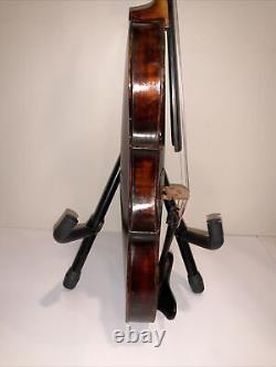 Projet de réparation de violon vintage rare Mays Badget Mays Badgett 4/4