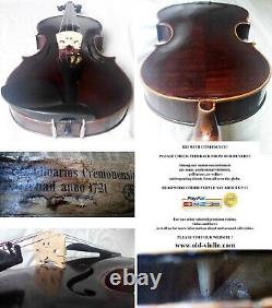 Promotion Violon ancien allemand Stradivarius -vidéo- Antique? 571