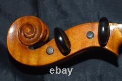 Rare Antique E. MARTIN Copie de violon modèle Stradivarius Sachsen 4/4 à réparer