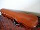 Rare Antiquité Quart-saw Oak Violin Hard Cas 4/4 Pleine Taille Vtg Bois Bentwood