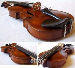 Rare Fine Old 19th C Violin Vidéo Antique Master Violino 784