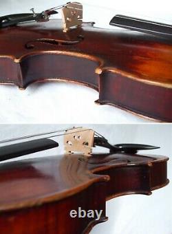 Rare Fine Old Violin Voir Vidéo Antique Master Violino 889