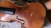 Réparation D'un Vieux Violon Allemand Stradiuarius De L'atelier Neuner & Hornsteiner 803