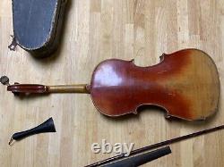 Réplique antique de Stradivarius (étiquetée) avec étui GSB et archet