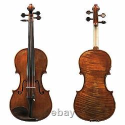 Sky Vintage 4/4 Full Size Violin Professional Hand-made Violin Antique Look