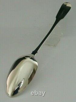 Superbe Rare William IV Sterling Silver Fildle Pattern Basting Spoon 1836 Antique