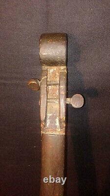 TROUVÉ EN GÉORGIE DU NORD-EST VIOLON FOLKLORIQUE PRIMITIF ANTIQUE FAIT MAIN 34x8