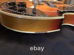 Teisco Kawai Kimberly Old Hollow Body Violon Basse Projet Faire Une Offre