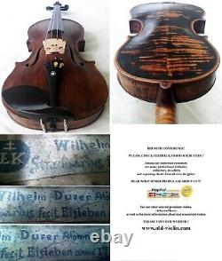 VIOLON ALLEMAND ANCIEN DE QUALITÉ DÉBUT DU XXE SIÈCLE vidéo ANTIQUE maître ? 475