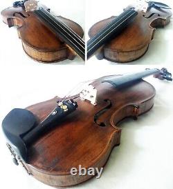 VIOLON ALLEMAND ANCIEN DE QUALITÉ DÉBUT DU XXE SIÈCLE vidéo ANTIQUE maître ? 475