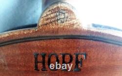 VIOLON HOPF ALLEMAND ANCIEN 3/4 - VIDÉO RARE D'ANTIQUE? 528