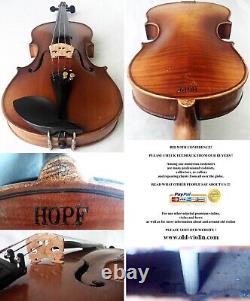 VIOLON HOPF ALLEMAND ANCIEN 3/4 - VIDÉO RARE D'ANTIQUE? 528