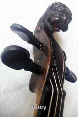 Vidéo de violon Lionhead ancien rare de qualité fine Lion Head? 522