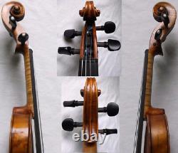 Vieil Allemand 19e C Stradiuarius Violin Vidéo Antique Rare? 099